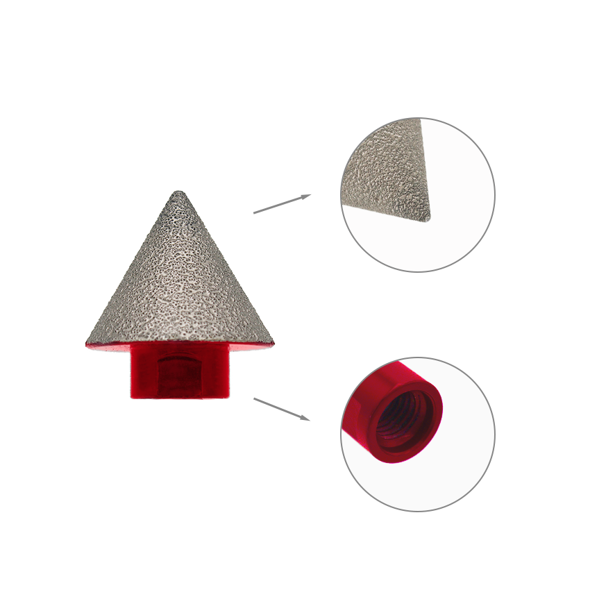 Conical Diamond Tile Mill