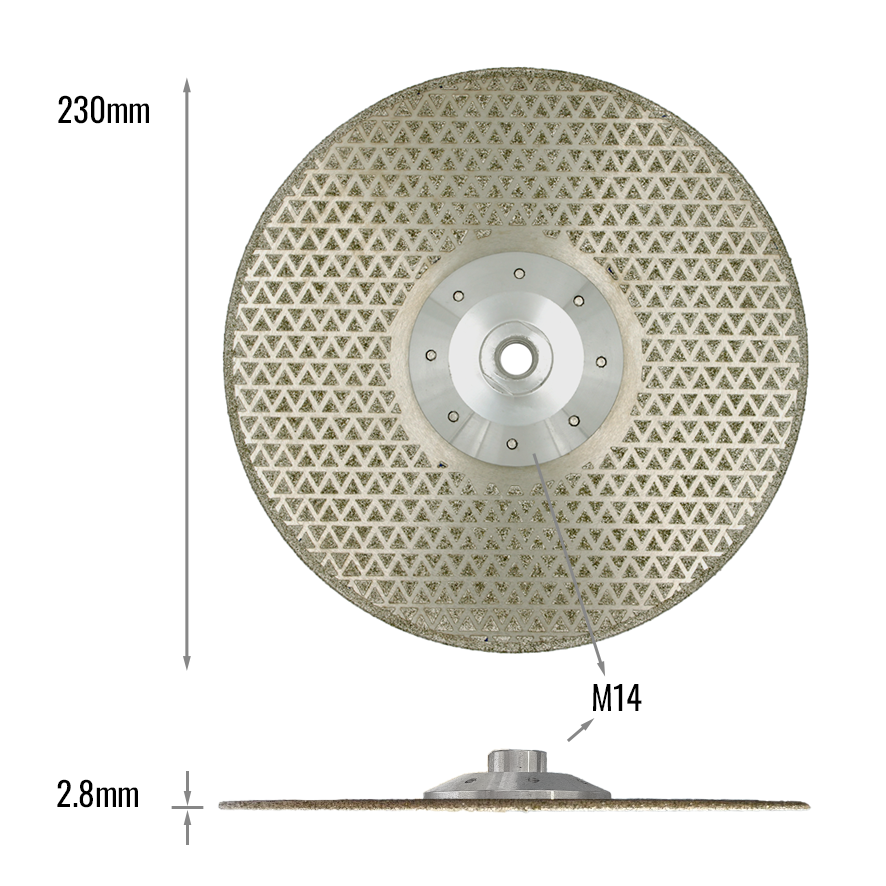 Diamantschijf Tegels M14 | Titan Tools