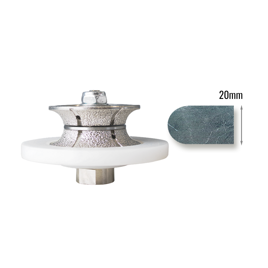 Diamond Grinding Wheel Full Bullnose