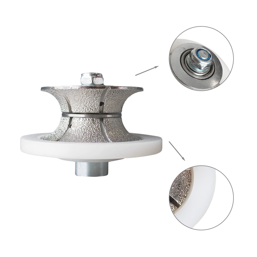 Diamond Grinding Wheel Full Bullnose