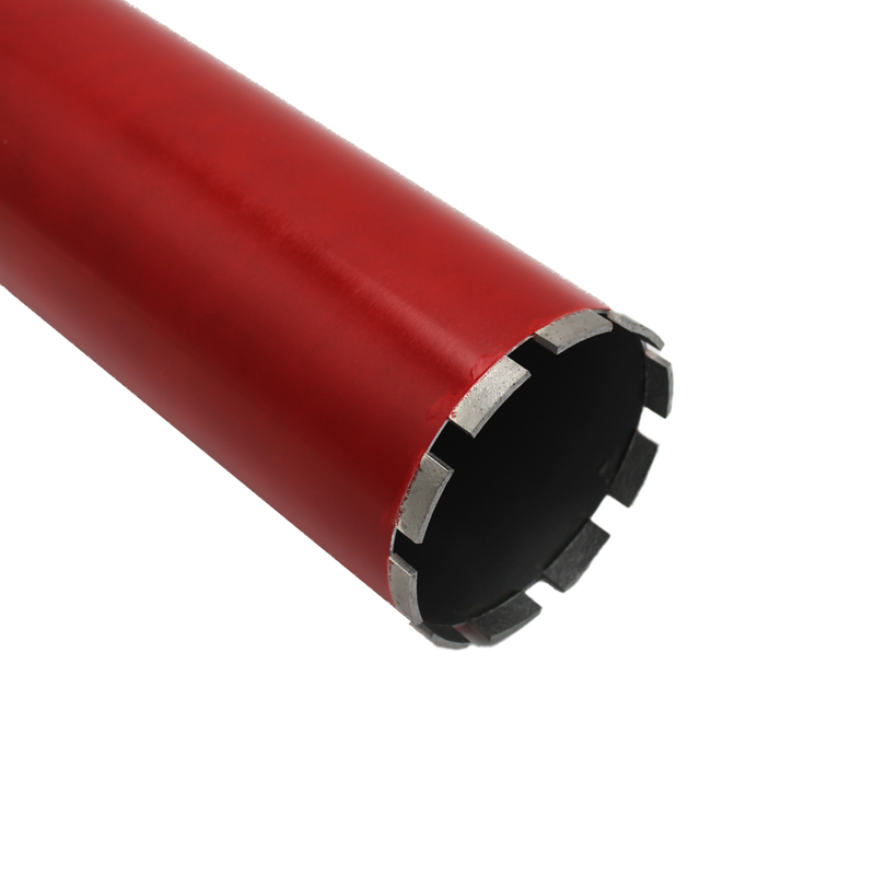 Titan Tools dunwandige diamant natboor voor het efficient boren in gewapend beton close up