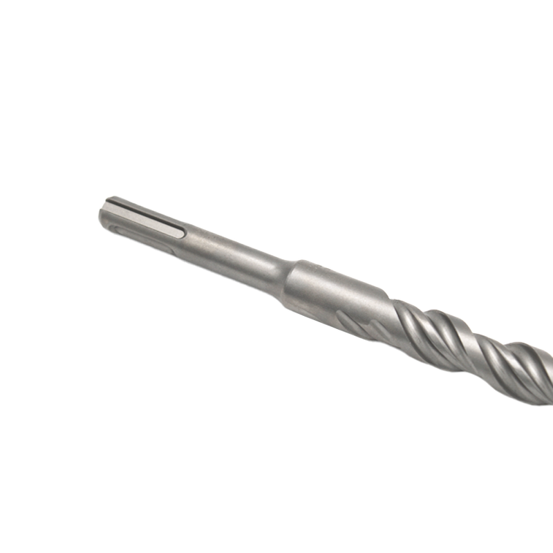 sds plus boor 2 snijder met hardmetalen snijkanten en sds plus aansluiting detail 2