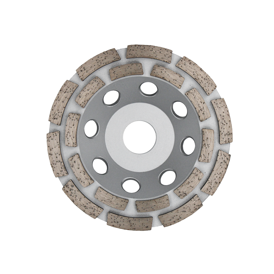 Diamant komschijven van Titan Tools voor het egaliseren van beton en baksteen