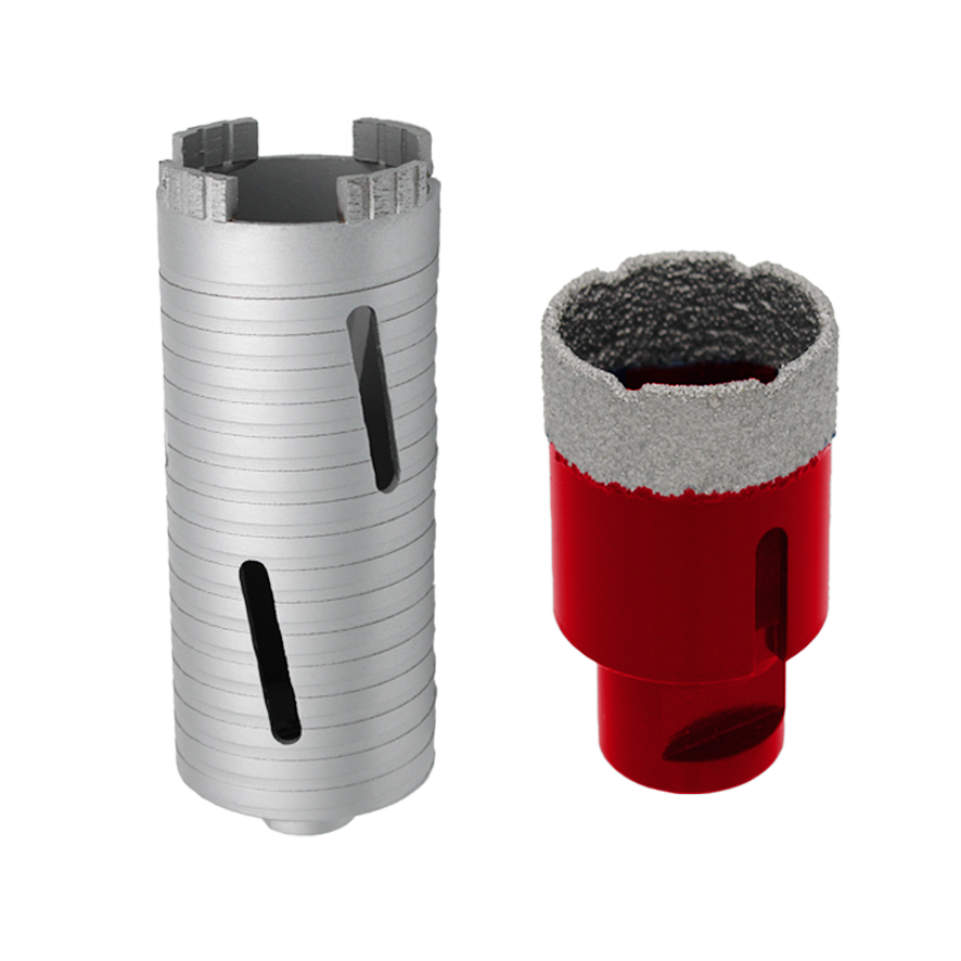 Titan Tools heeft een gamma diamantboren zoals diamant tegelboren, droogboren en natboren.