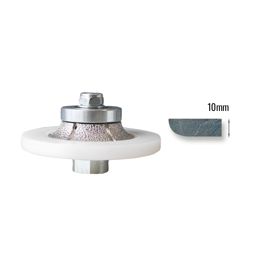 Diamond Grinding Wheel Half Bullnose