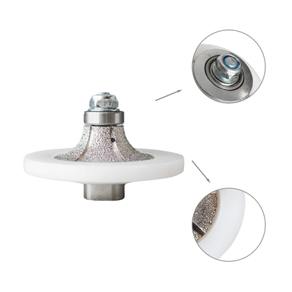 Diamond Grinding Wheel Half Bullnose