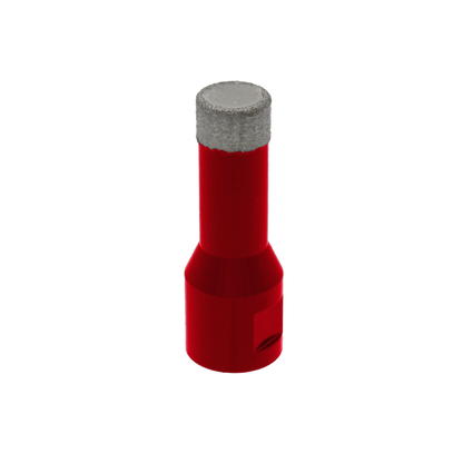 Titan Tools rode diamant tegelboor 16mm met M14 aansluiting voor precisieboren in tegels met haakse slijper
