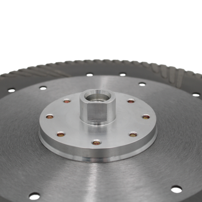 Titan Tools Diamantschijf Beton M14 230 mm met M14 flens voor haakse slijper
