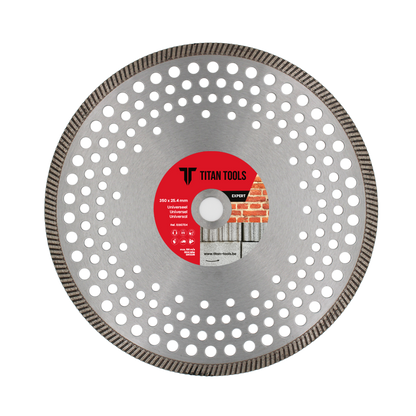 Titan Tools professionele universele diamantschijf voor veelzijdig gebruik en hoge prestaties